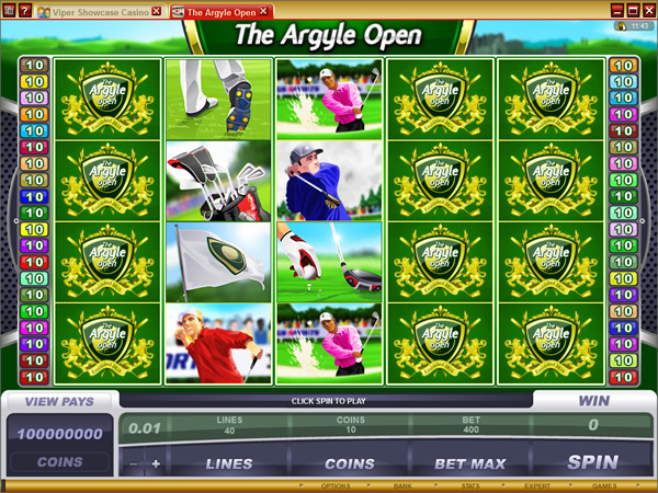 The Argyle Open Videoslot